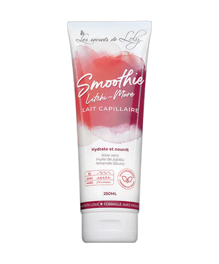 Smoothie Litchi Mûre – Lait capillaire sans rinçage - 250 ml - detoure