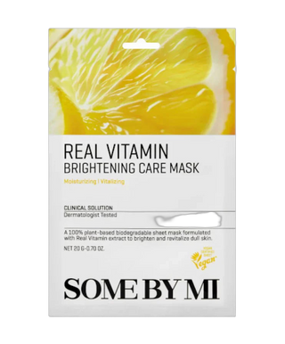 Real Vitamin  - Masque revitalisant - 1 Pièce - detoure