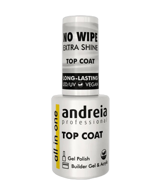 All in One No Wipe Top Coat - 10,5ml - detoure