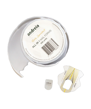 All in 1 Nail Forms Chablons – 500 units - detoure