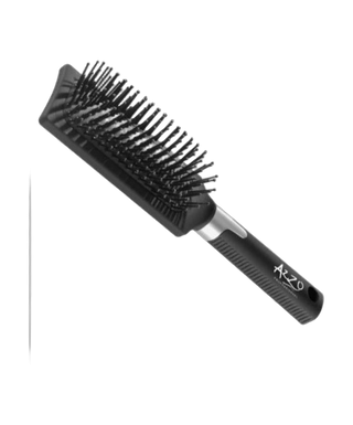 Brosse Pneumatique Plate Fine Picots Nylon - AZZO PROFESSIONNEL - detoure