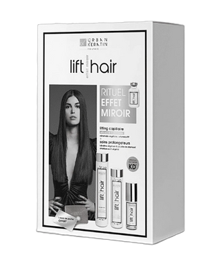 Coffret rituel Lifting capillaire effet miroir - LIFT HAIR - 4 produits - detoure