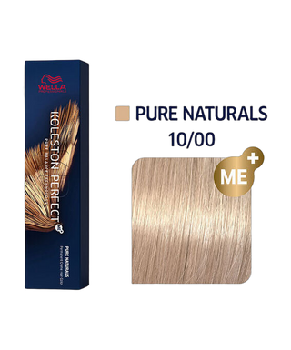 Koleston Perfect Me+ - Pure naturals - Coloration permanente - 60ml - 10.00 - Blond très très clair intense