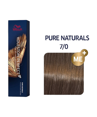 Koleston Perfect Me+ - Pure naturals - Coloration permanente - 60ml - 7.0 - Blond
