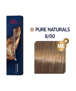 Koleston Perfect Me+ - Pure naturals - Coloration permanente - 60ml - 8.00 - Blond clair naturel extra