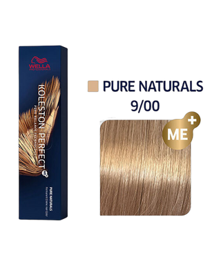 Koleston Perfect Me+ - Pure naturals - Coloration permanente - 60ml - 9.00 - Blond très clair naturel extra