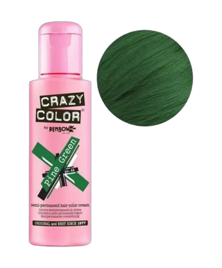 Coloration semi permanente Crazy Color - 100ML - Pine green
