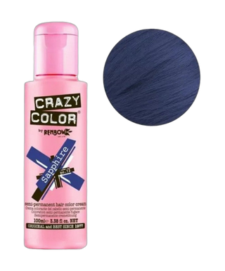 Coloration semi permanente Crazy Color - 100ML - Sapphire