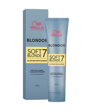 Crème de Décoloration Soft Blonde 7 Blondor - detoure