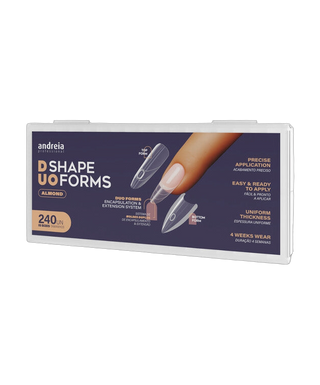 Dual Forms - Moules extensions - Almond - 240 unités - detoure