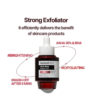 Rx - AHA BHA 30% - Peeling Serum - 35ml - detoure