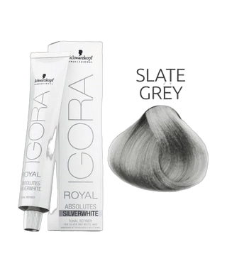 IGORA ROYAL Absolutes & SilverWhite - Coloration permanente - 60ml - Silver White Slate Grey