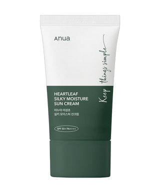 Heartleaf Silky Moisture Sunscreen - 50ml - detoure