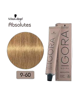 IGORA ROYAL Absolutes & SilverWhite - Coloration permanente - 60ml - 9.60 - Blond Très Clair Marron Naturel