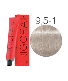 IGORA ROYAL - coloration permanente - 60ml - 9.5-1 - Pastel Argenté