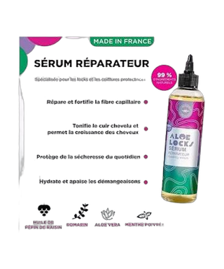 Sérum Réparateur & Activateur de Pousse – Aloe Locks -250 ml - detoure