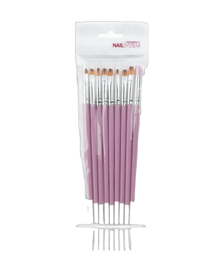 Set pinceaux - Nail Art - detoure
