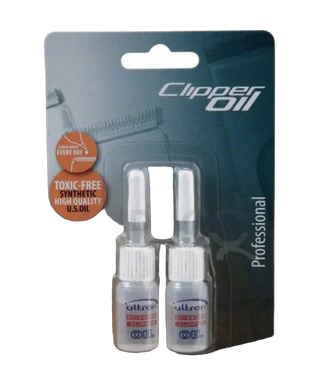 Lot de 2 burettes d'huile pour ciseaux et tondeuses - detoure