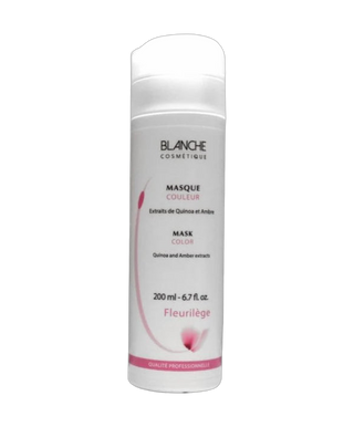 Masque cheveux colorés nourrissant - FLEURILEGE - detoure