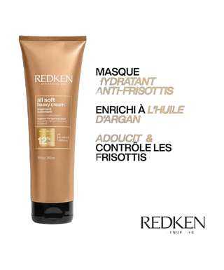 All Soft  - Masque hydratant intensif - 250 ml - detoure