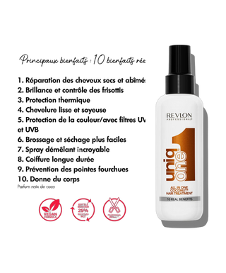 Spray soin 10 en 1 UNIQ ONE COCONUT - 150ml - detoure