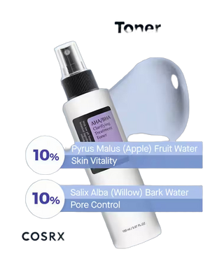 AHA/BHA Clarifying Treatment Toner - 150 ml - detoure