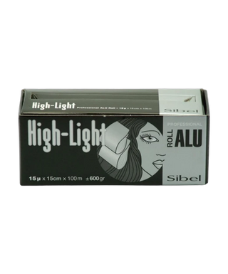papier alu meches 15cmx100m 600 gr 15 mu - detoure