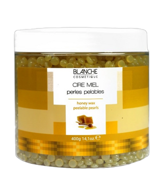 Pot cire miel perles pelables 400g - detoure
