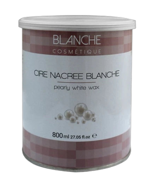 Pot de Cire Nacrée Blanche 800g - detoure