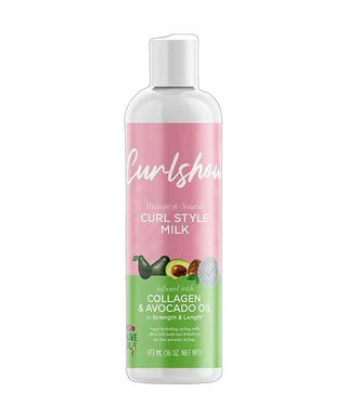 Curlshow - Lait stylisant sans rinçage hydratant & anti-frizz - 473 ml - detoure