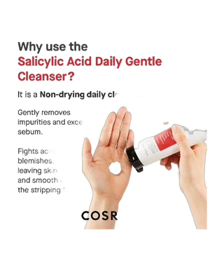 Salicylic Acid Daily Gentle Cleanser - 150 ml - detoure