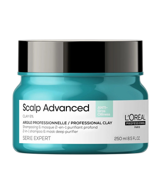 Série Expert - Masque 2 en 1 purifiant à l'argile anti-gras - SCALP ADVANCED - detoure