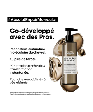 Série Expert - Sérum à rincer Absolut Repair MOLECULAR - 250ml - detoure