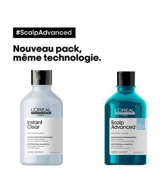 Série Expert - Shampoing anti-pellicullaire - SCALP ADVANCED 300ml - detoure
