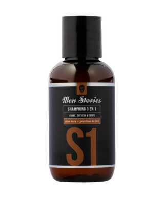 Shampoing S1 - 3 en 1 - barbe et cheveux - 100ml - 250ml - detoure