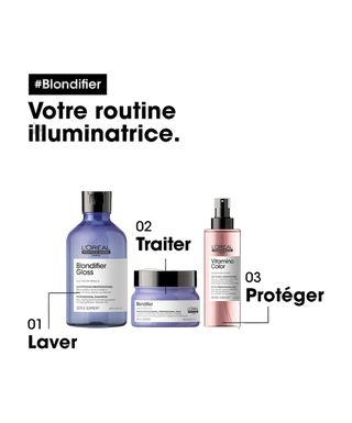 Série Expert - Shampoing sublimateur blond - BLONDIFIER GLOSS - detoure
