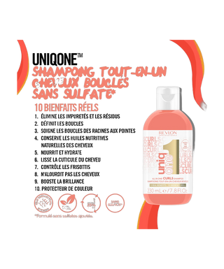 Uniq One  Curls - Shampooing - 230 ml - detoure