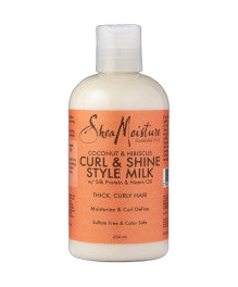 Coconut & Hibiscus - Lait sans rinçage hydratant & définisseur de boucles - 237 ml - detoure