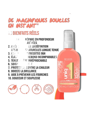 Le Revlon Uniq One 10 en 1 - spécial boucles 230ml - detoure