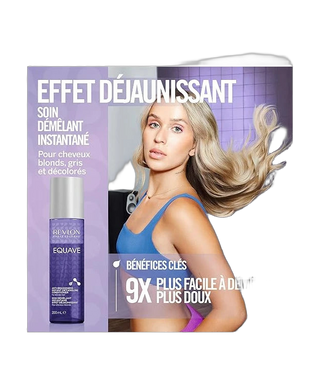 Soin démêlant cheveux blonds EQUAVE - 200ml - detoure