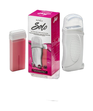 Kit Solo Roll-On Rose avec Chauffe-Cire - detoure