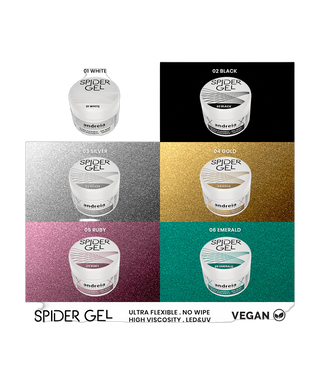 Spider Gel Ultra Flexible Vegan 4 ml - detoure