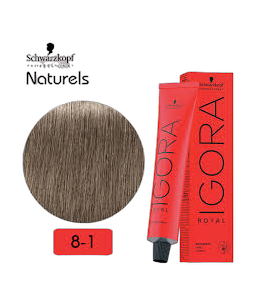 IGORA ROYAL - coloration permanente - 60ml - 8.1 - Light Blonde Cendré