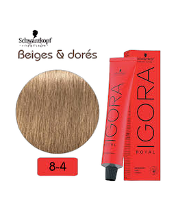 IGORA ROYAL - coloration permanente - 60ml - 8.4 - Blond Clair Beige