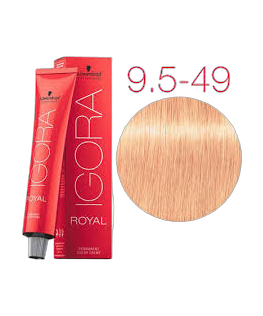 IGORA ROYAL - coloration permanente - 60ml - 9.5-49 - Pastel Nude