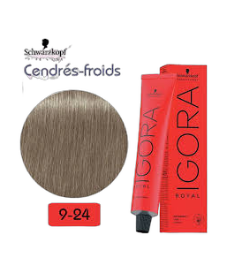 IGORA ROYAL - coloration permanente - 60ml - 9.24 - Blond Très Clair Fumé Beige