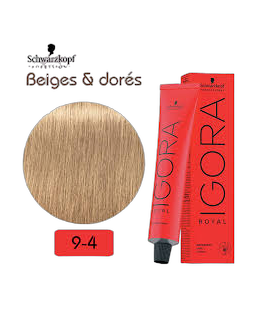 IGORA ROYAL - coloration permanente - 60ml - 9.4 - Blond Très Clair Beige