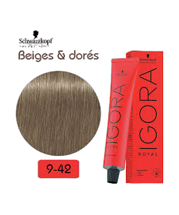 IGORA ROYAL - coloration permanente - 60ml - 9.42 - Extra Light Blonde Beige Ash