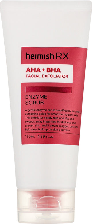 Rx - AHA BHA - Enzyme Scrub Facial Exfoliating - 130ml - HEIMISH
