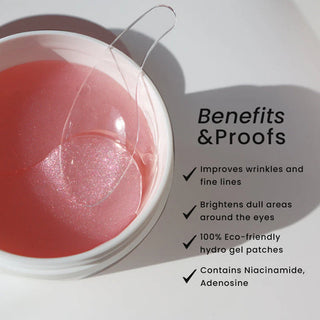 Hydrogel Eye Patch - with Bulgarian Rose Water - 60 Pieces - photo 11 - HEIMISH